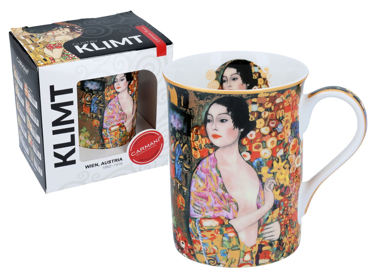 Carmani, Klassische Neue Tasse - G. Klimt - Die Tänzerin