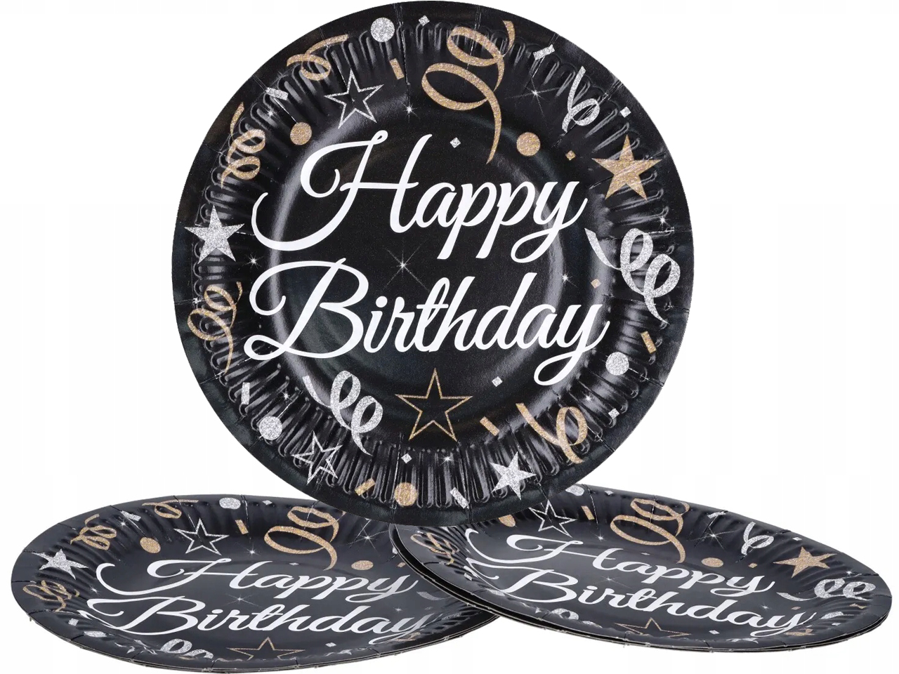 Pappteller „alles Gute Zum Geburtstag“ (6 Stück)
