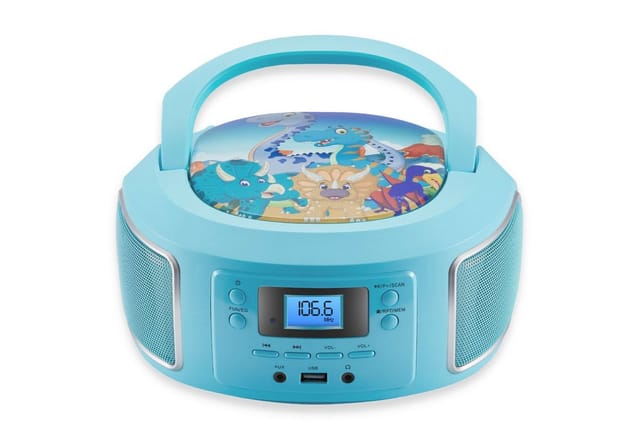 Cyberlux CL-940 Kinder CD-Player Tragbar CD/MP3/USB Radio Grün