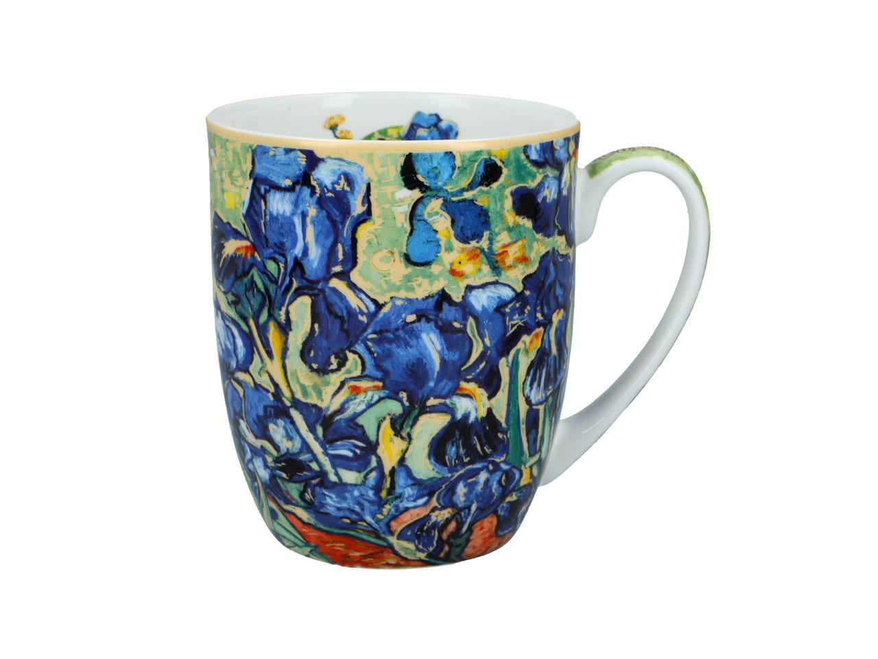Carmani, Porzellantasse T. Camio 380ml - Van Gogh/iris