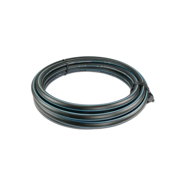 Boni-Shop PE Rohr 32mm Druckrohr PE80 1 Bar SDR 11 DVGW Schwarz/Blau 1m