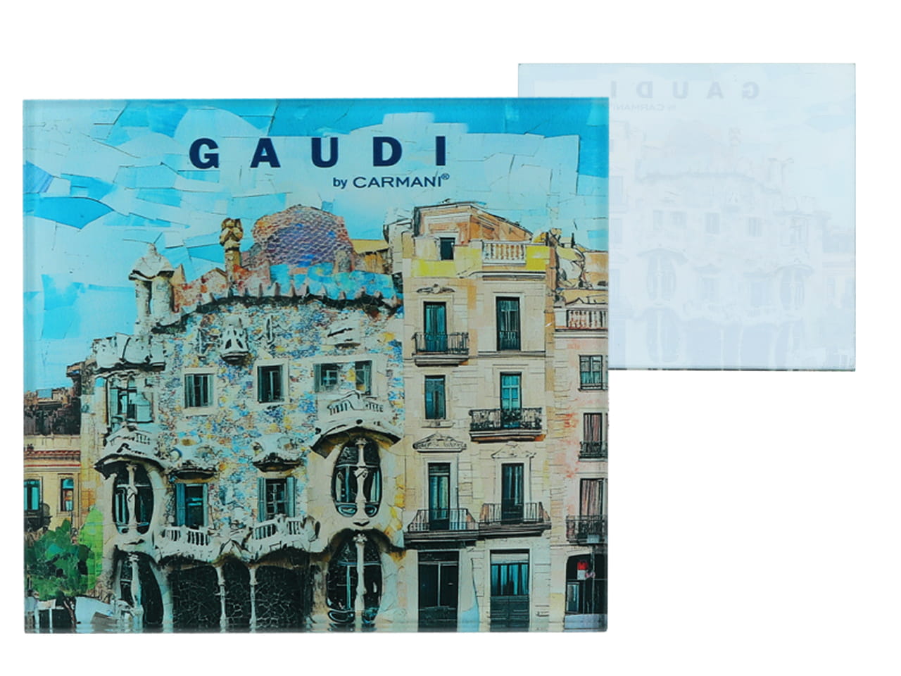 Carmani, Glasuntersetzer – Inspiriert Von Den Gemälden Von A. Gaudí