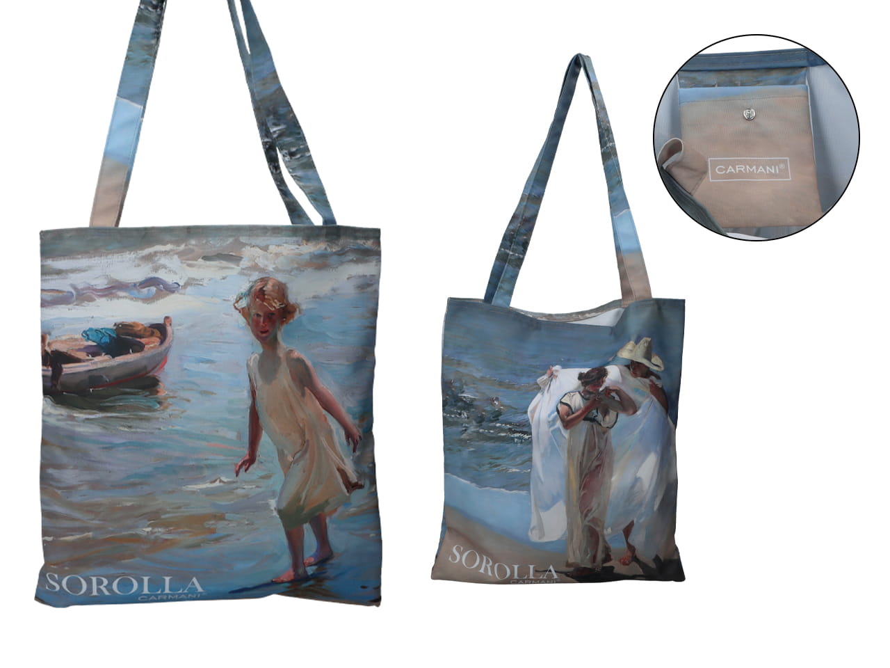 Carmani, Schultertasche, Für Einkäufe Bis 5 Kg - Sorolla