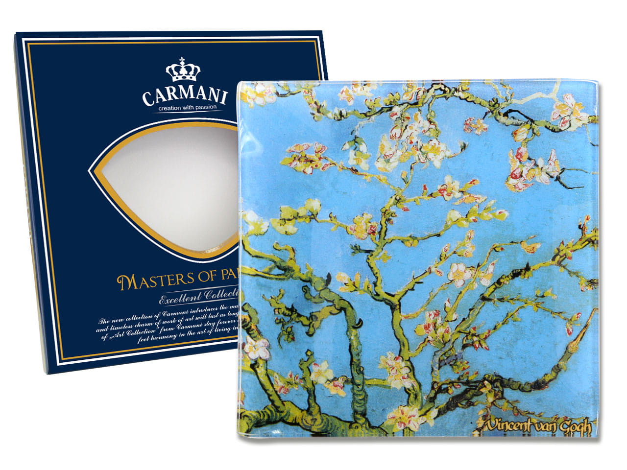 Carmani, Van Gogh Dekorteller – Blühender Mandelbaum