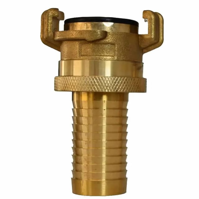 Boni-Shop Saugkupplung 1 Zoll Messing Mit Kontermutter
