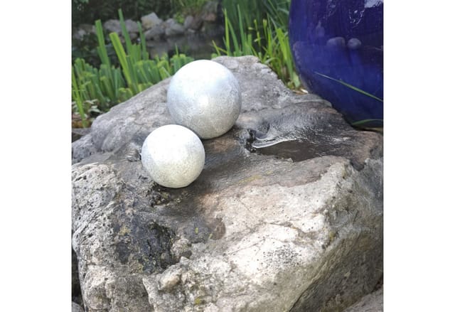 ZGM Beton Dekokugeln, 2er Set