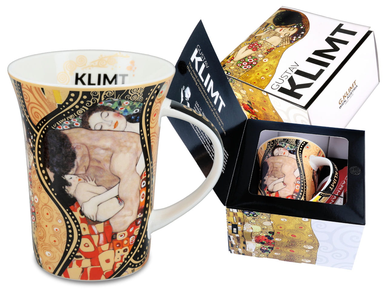 Carmani, Becher – Gustav Klimt, Collage