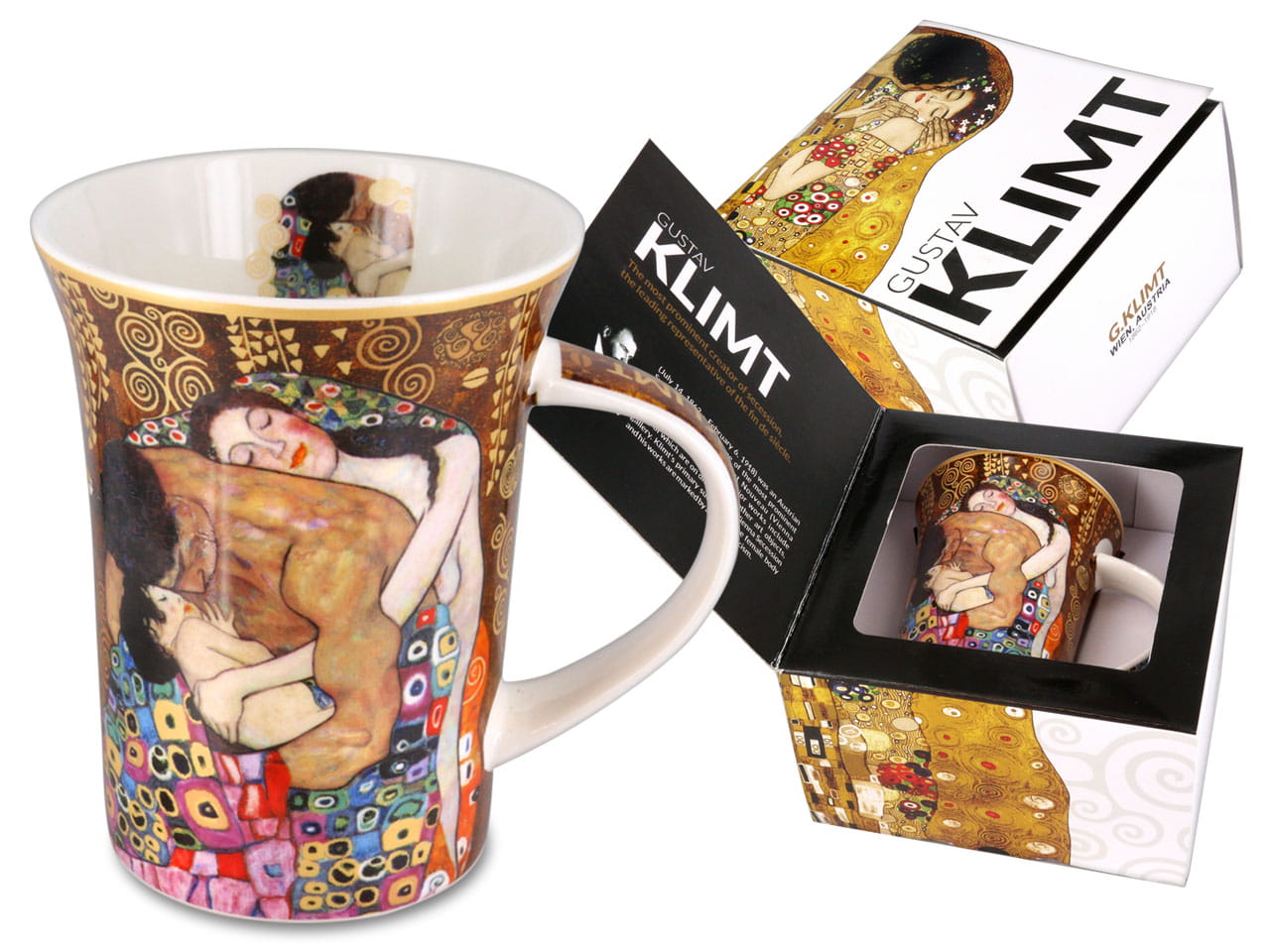 Carmani, Becher - Gustav Klimt, Familie