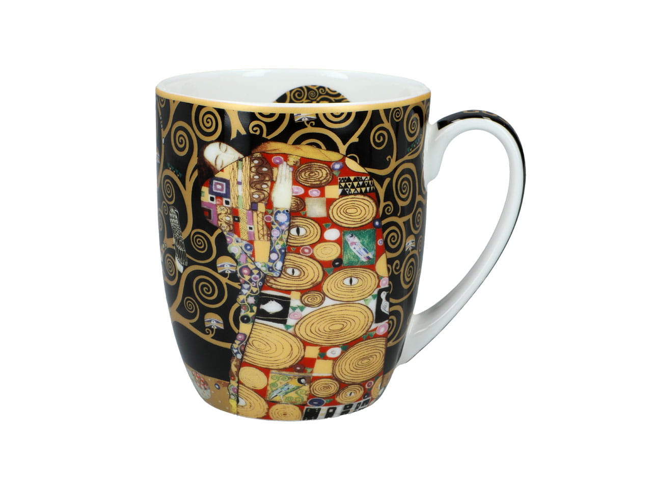 Carmani, Porzellanbecher T. Camio 380ml - Klimt/kiss
