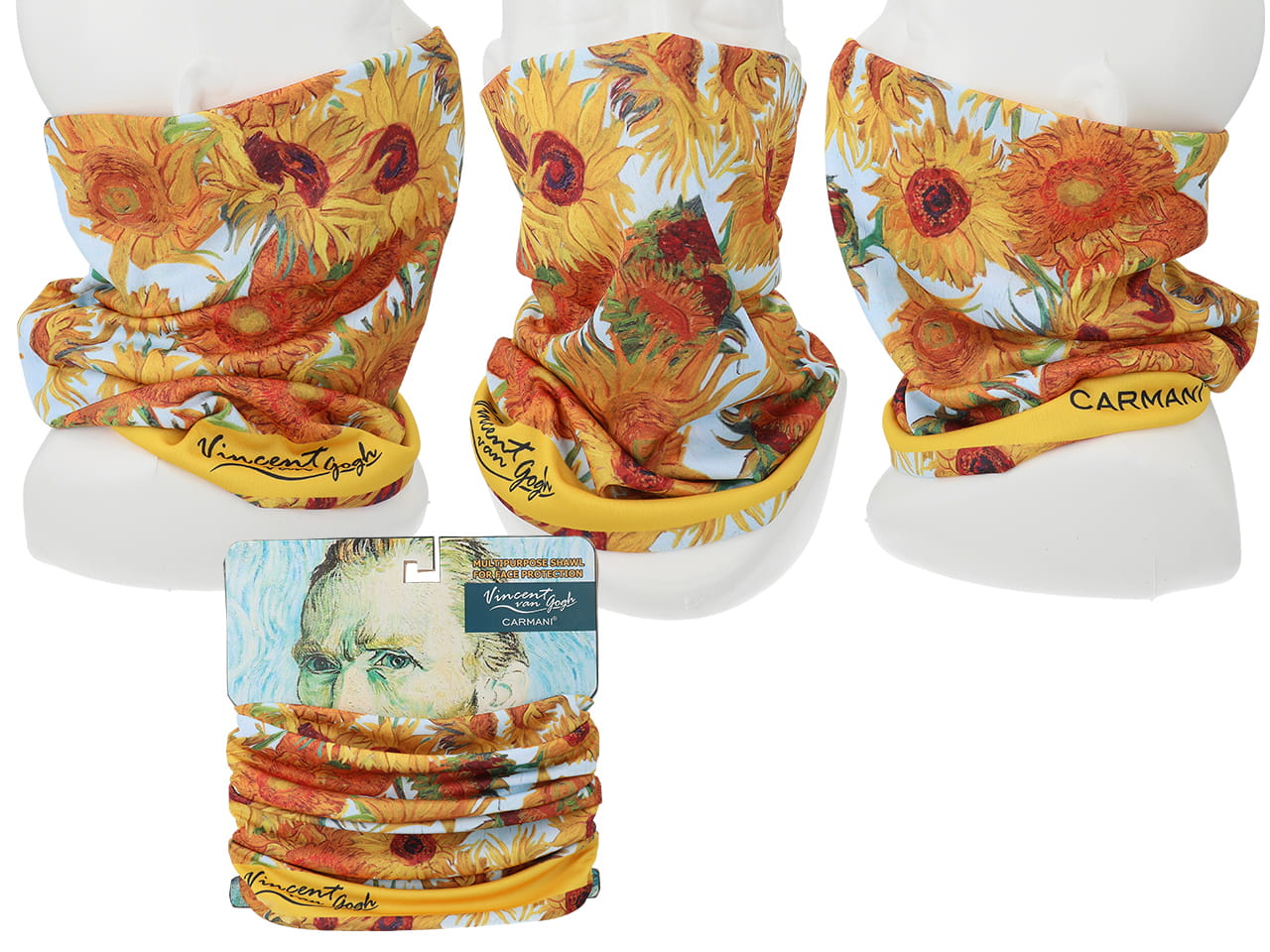 Schal/schal-masken-alternative – V. Van Gogh. Sonnenblumen (carmani)