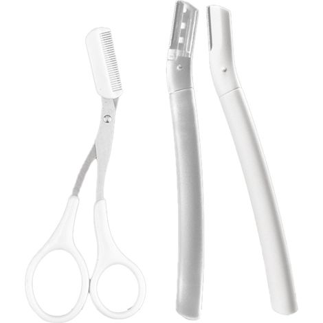 Augenbrauenrasier-set – Gesichtsrasierer Und Trimmer – Multifunktionaler Augenbrauentrimmer – Für Gesicht, Körper Und Bart – 1 Stück