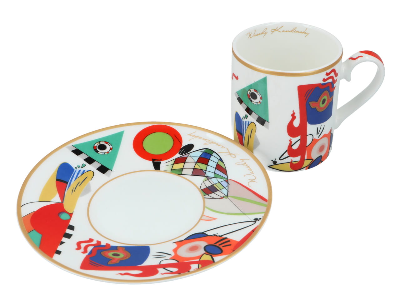 Carmani, Tasse Und Untertasse (240 Ml) – Wassily Kandinsky/musen