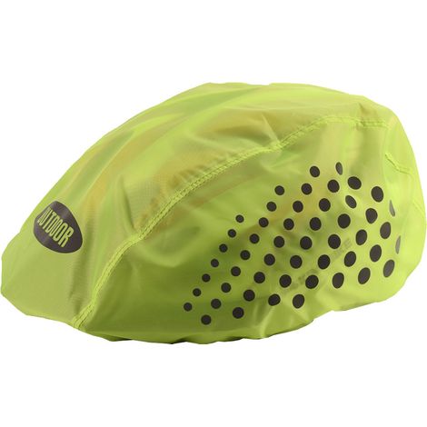 Fahrradhelmüberzug – Wasserdicht, Gut Sichtbar Mit Reflektorstreifen – Atmungsaktiv, Staubdicht – Universelles Gummiband – 1 Stück