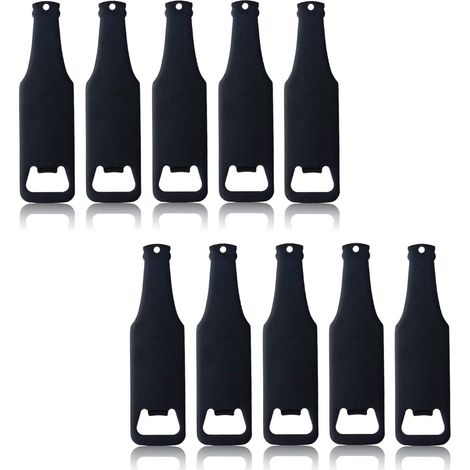 Flaschenöffner – Gebürsteter Edelstahl – Für Bier Und Limonade – Für Küche, Bar Und Restaurant – 1 Stück