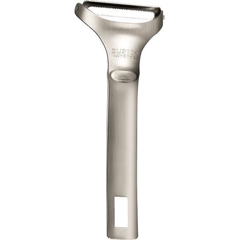 Gemüseschäler – Rostfreie Klinge Aus Kohlenstoffstahl – Ergonomischer Metallgriff – Für Kartoffeln, Karotten, Gurken, Äpfel – 1 Stück