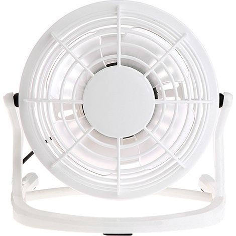 Tischventilator – Mini-usb-metallventilator – 360° Verstellbarer Neigungswinkel – Für Homeoffice Und Arbeitszimmer – 1 Stück