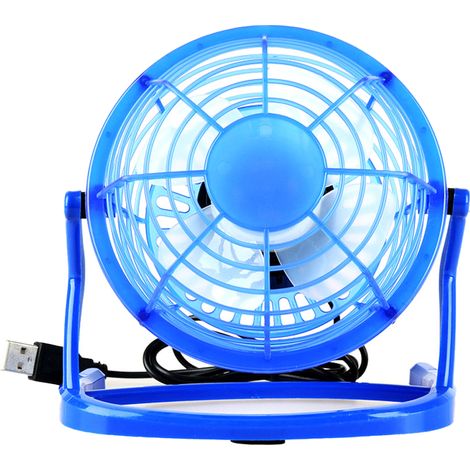 Tischventilator – 15 Cm – Metallgehäuse – Verbesserter Luftstrom – 360° Neigbar – Usb-anschluss – 1 Stück