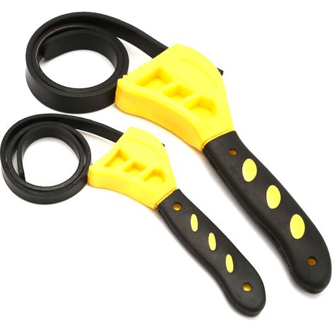 Verstellbarer Flaschenöffner Mit Riemen – Glasöffner – Für Flaschen Und Gläser – 2 Stück