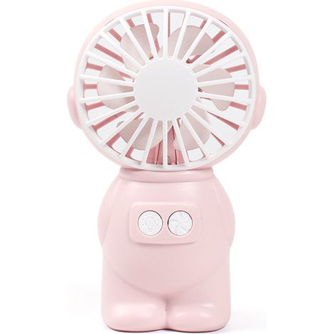 Tragbarer Ventilator – Mini-tischventilator – Usb-aufladbar – Für Kinder Und Reisen – 3 Geschwindigkeitsstufen – 1 Stück