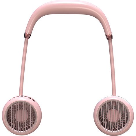 Nackenventilator – 360°-drehung – Usb-aufladbar – 3 Geschwindigkeitsstufen – Für Den Innen- Und Außenbereich – 1 Stück