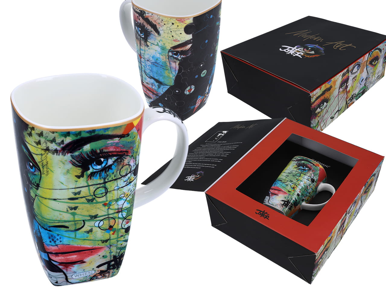 Carmani, Großer Becher 450 Ml Loui Jover