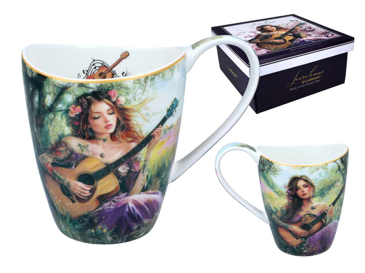 Carmani, 340-ml-becher T. Vanessa - Laura Lozano/musik Der Weiblichen Seele