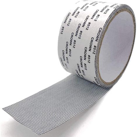 Moskitonetz-reparaturband – Starkes Und Wasserfestes Fiberglasgewebe – Zur Reparatur Von Rissen Und Löchern An Fenstern, Türen, Zelten, Schwimmbecken Und Wohnmobilen – 5 M × 10 Cm