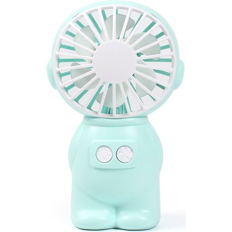 Tragbarer Ventilator – Mini-tischventilator – Hundeform – Bürstenloser Motor – 3 Geschwindigkeitsstufen – Usb-aufladbar – Für Reisen, Büro Und Outdoor-aktivitäten – 1 Stück