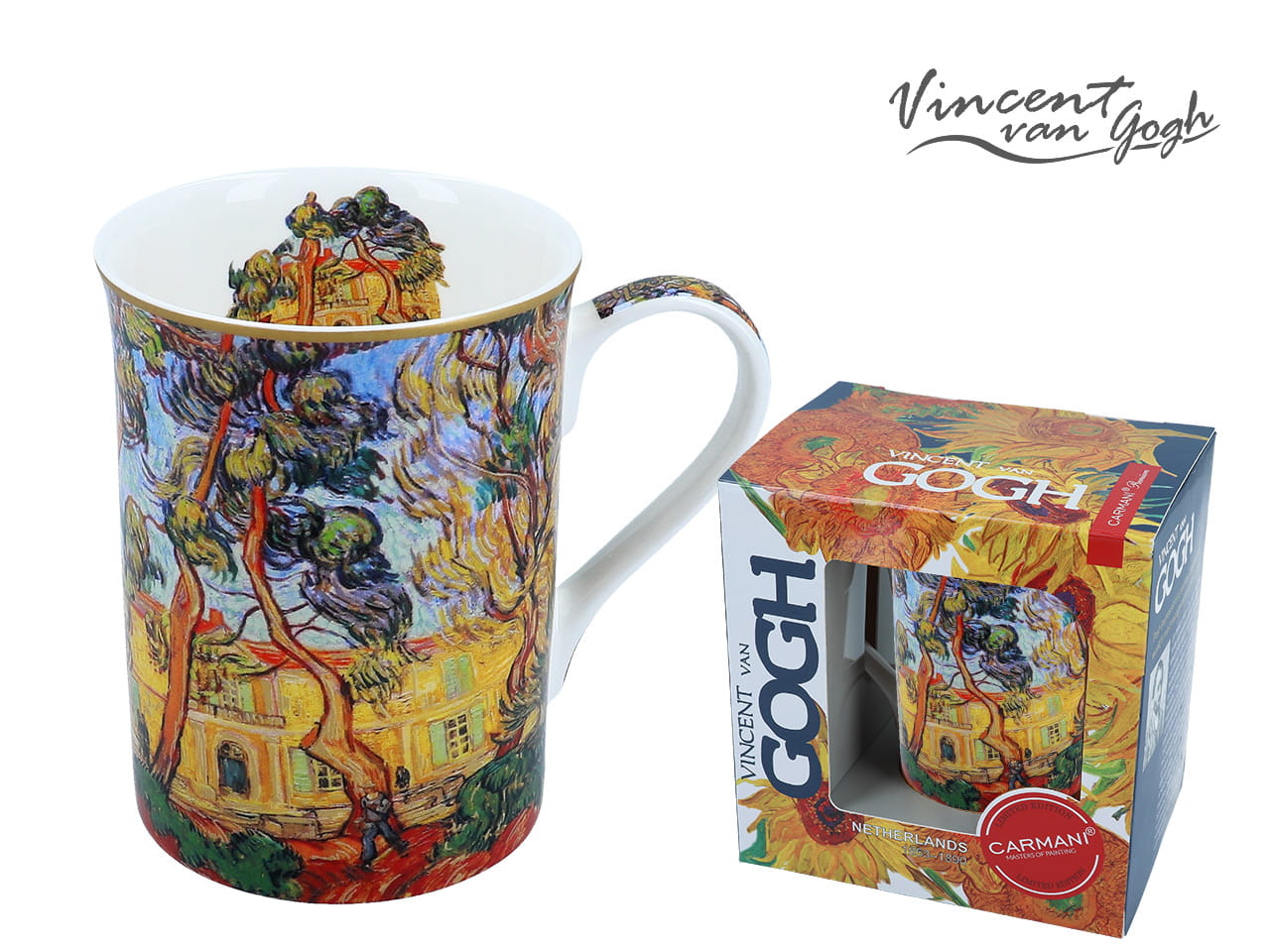 Carmani, Klassischer Van-gogh-becher/garten