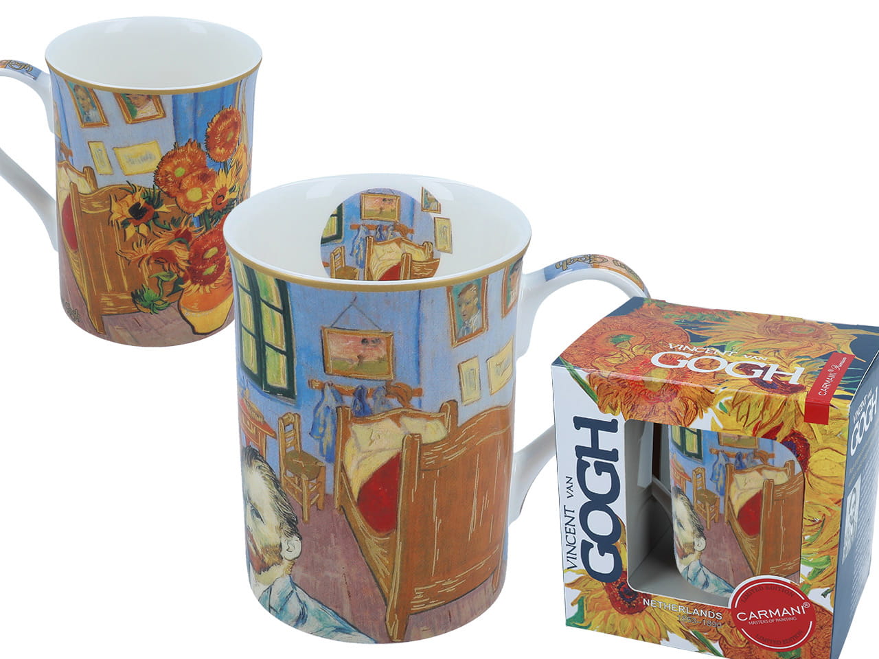 Carmani, Klassische Tasse 360 Ml – Van Gogh/schlafzimmer In Arles