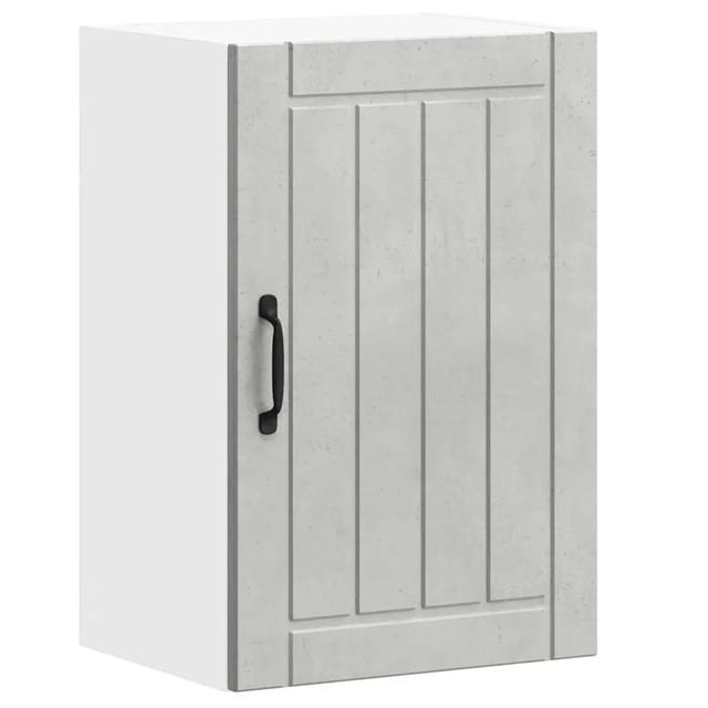 vidaXL Küchen-Hängeschrank Lucca Betongrau Holzwerkstoff 853791
