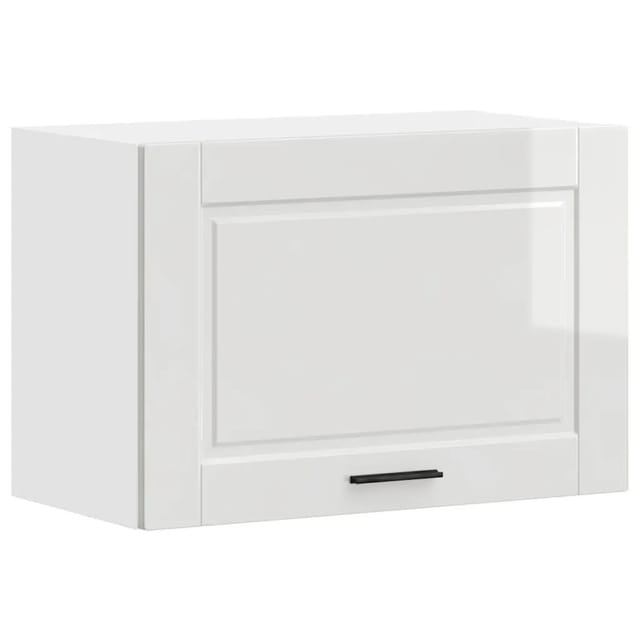 vidaXL Küchen-Hängeschrank Porto Hochglanz-Weiß Holzwerkstoff 854079
