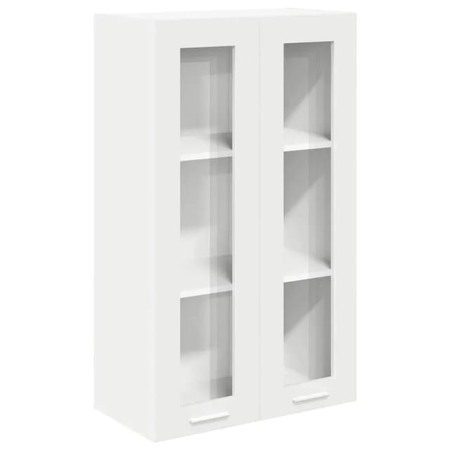 vidaXL Hängeschrank mit Tür Riga Weiß 60 x 31 x 100 cm Holzwerkstoff 884386