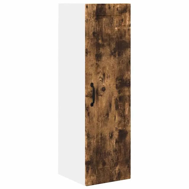vidaXL Küchenwandschrank mit Regal Geräucherte Eiche 30 x 31 x 100 cm 885460