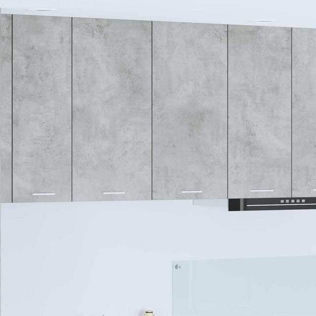 vidaXL Hängeschrank Riga Beton Grau 80 x 31 x 80 cm Holzwerkstoff 884285