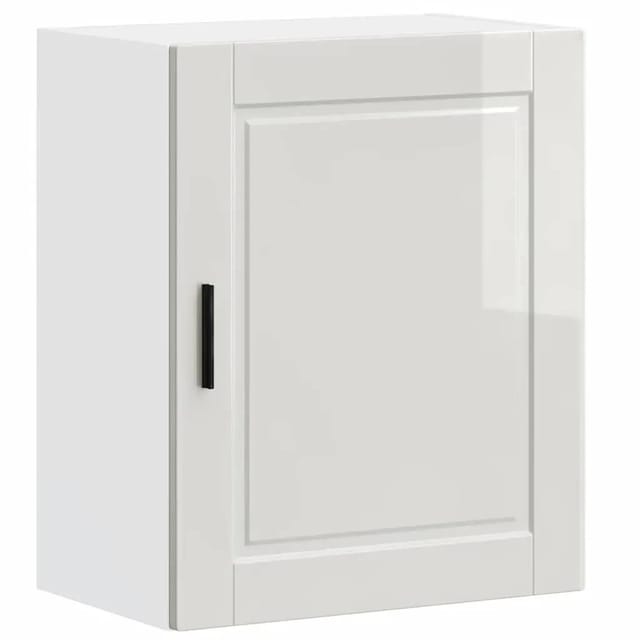 vidaXL Küchen-Hängeschrank Porto Hochglanz-Weiß Holzwerkstoff 854041