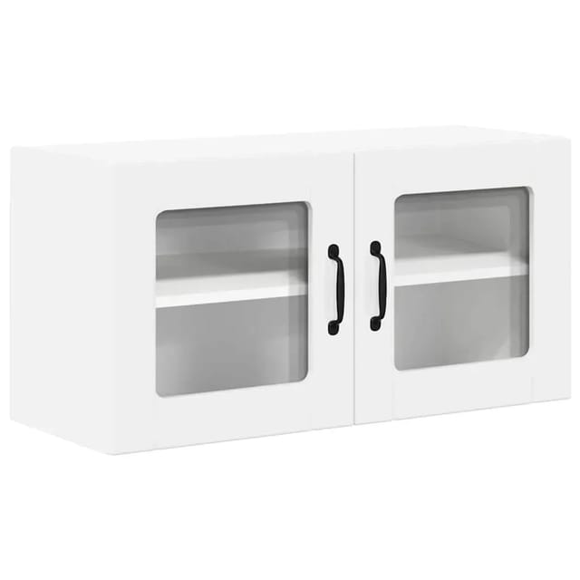 vidaXL Küchenschrank mit Regal Weiß 80 x 31 x 40 cm Holzwerkstoff 884944