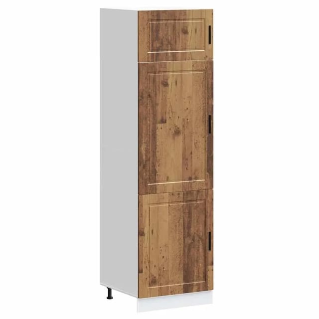 vidaXL Küchenschrank Porto Altholz-Optik Holzwerkstoff 854115