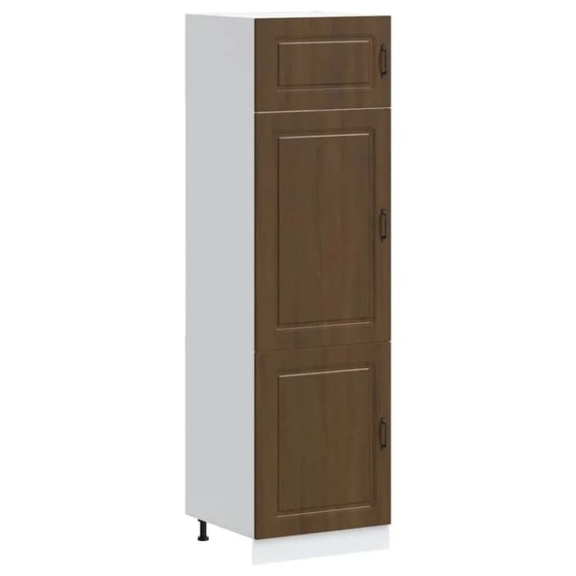 vidaXL Küchenschrank Kalmar Braun Eichen-Optik Holzwerkstoff 853634