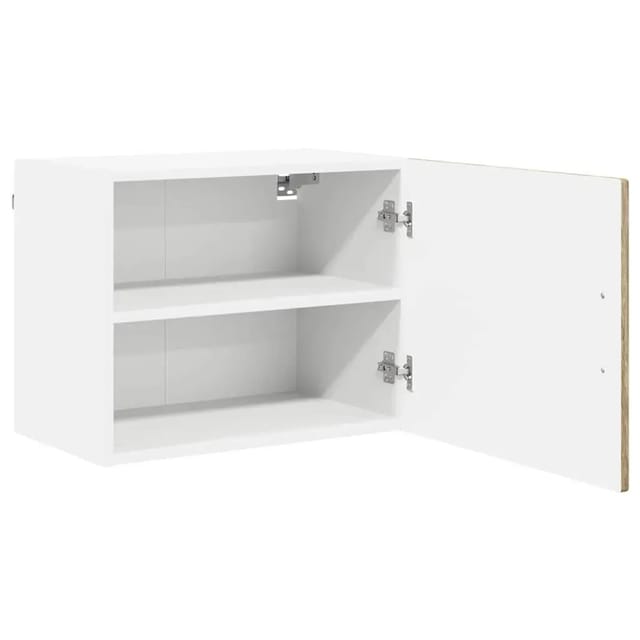 vidaXL Küchenwandschrank mit Regal 2 Stk Sonoma-Eiche 50 x 31 x 40 cm 885250