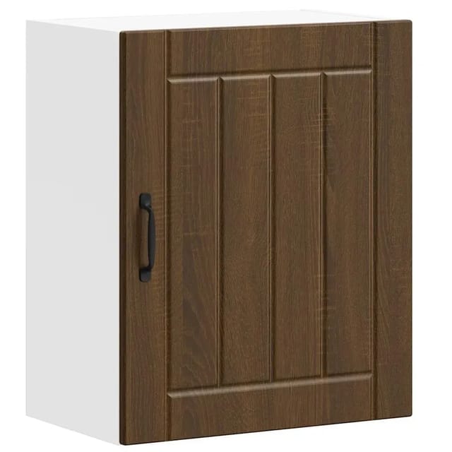 vidaXL Küchen-Hängeschrank Lucca Braun Eichen-Optik Holzwerkstoff 853811