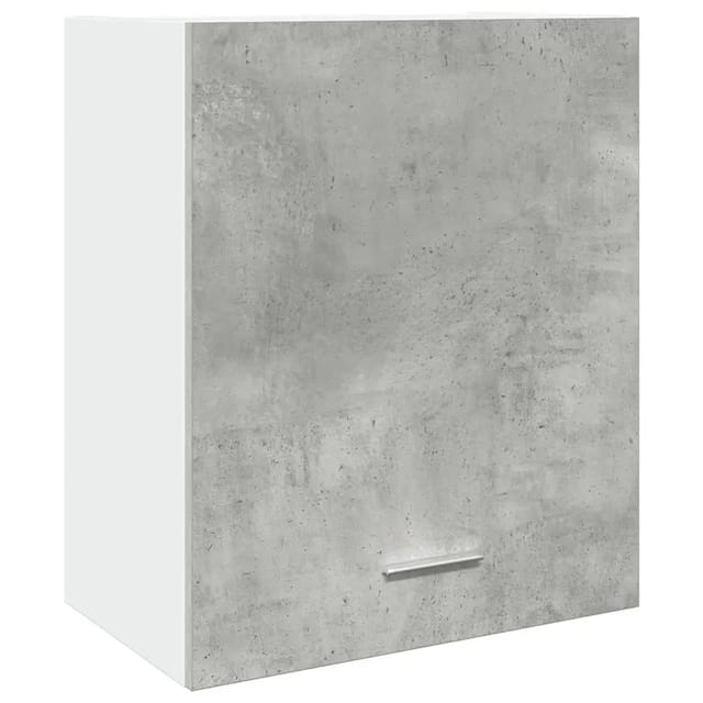 vidaXL Hängeschrank Lyon Betongrau 50x31x60 cm Holzwerkstoff 856106