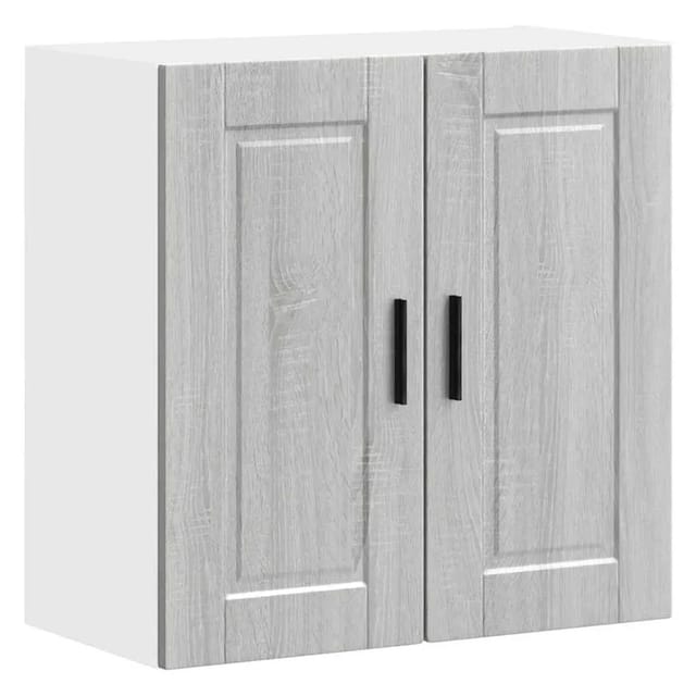vidaXL Küchen-Hängeschrank Porto Grau Sonoma Holzwerkstoff 854063