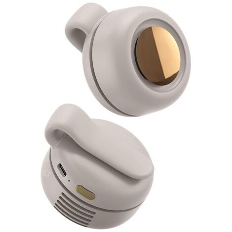 Mini-ventilator, Tragbar Und Leise, Ohne Rotorblätter – 3 Geschwindigkeitsstufen, Ideal Für Hemd Oder Gürtel, Kompakter Whirlpool Für Büro, Reisen Und Zuhause (weiß)