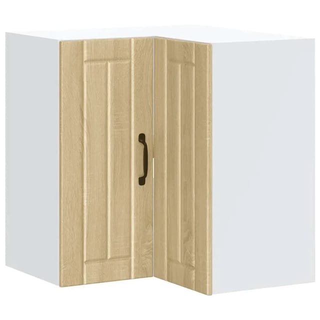 vidaXL Küchen-Eckhängeschrank Lucca Sonoma-Eiche Holzwerkstoff 853860