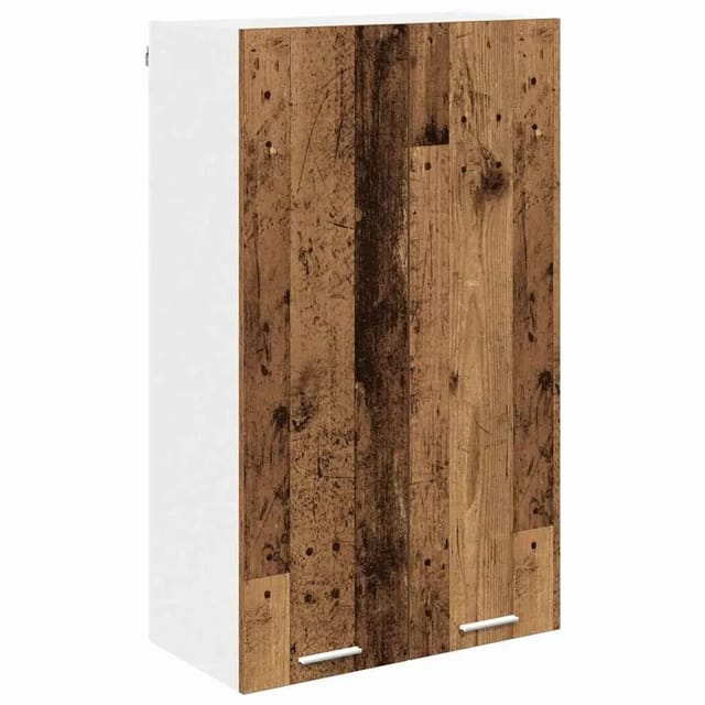 vidaXL Hängeschrank Riga Altholz 60 x 31 x 100 cm Holzwerkstoff 884360