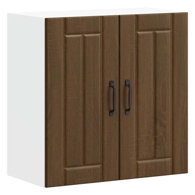 vidaXL Küchen-Hängeschrank Lucca Braun Eichen-Optik Holzwerkstoff 853824