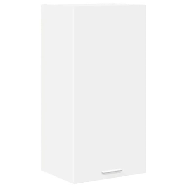vidaXL Hängeschrank mit Tür Riga Weiß 40 x 31 x 80 cm Holzwerkstoff 884258