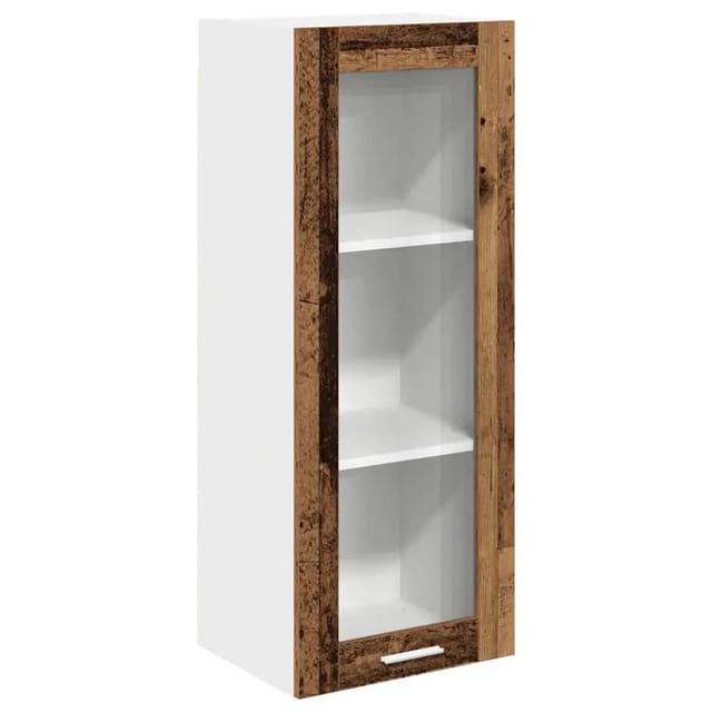 vidaXL Hängeschrank Riga Altholz 40 x 31 x 100 cm Holzwerkstoff 884384