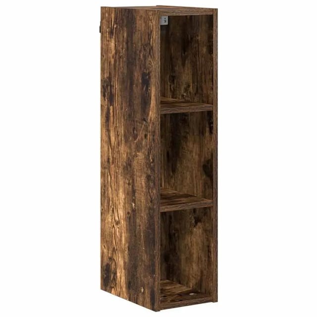 vidaXL Hängeschrank Riga Geräucherte Eiche 20 x 29,5 x 80 cm 884430